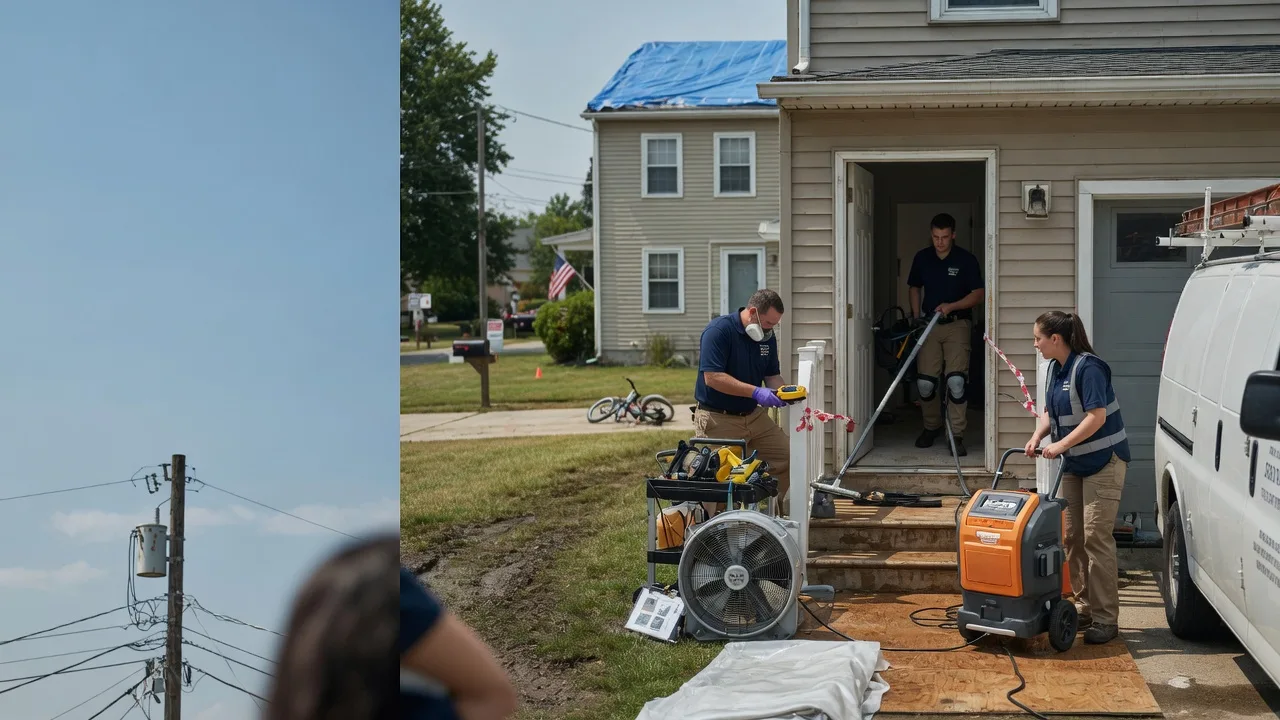 Water Damage Repair in Dry Creek, LA near me